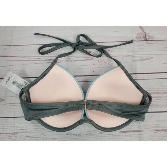 Women's Shore Light Lift Bikini Top Shade & Shore Army Green 34C - Picture 2 of 7